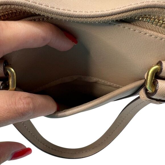 Coach Peyton Cora Dome Top Satchel Bone Sand - Picture 12 of 16